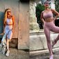 mulheres usando calca legging que não fica transparente mulheres usando calca legging que não fica transparente