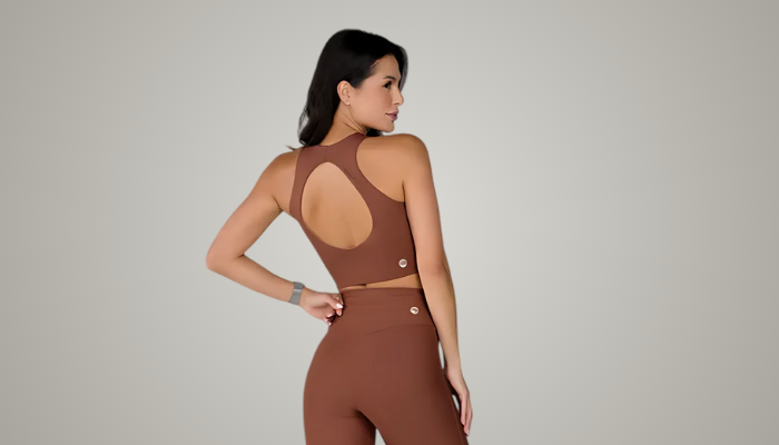 Conjunto Top Core + Legging Sensation - Chocolate