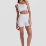 02 shorts com recortes sport white pure