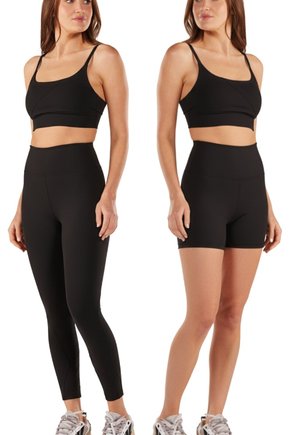 03 kit top intense shorts sport legging sport nude